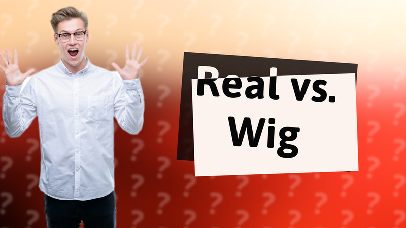Real vs. Wig