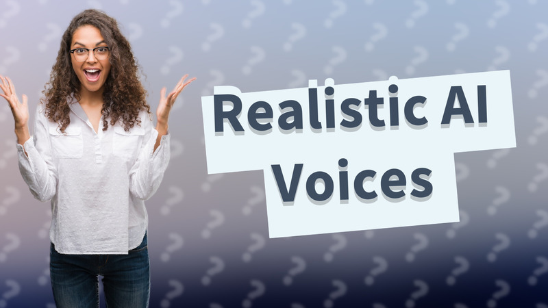 Realistic AI Voices