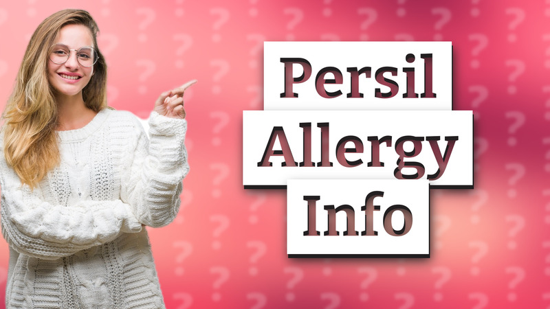 Persil Allergy Info