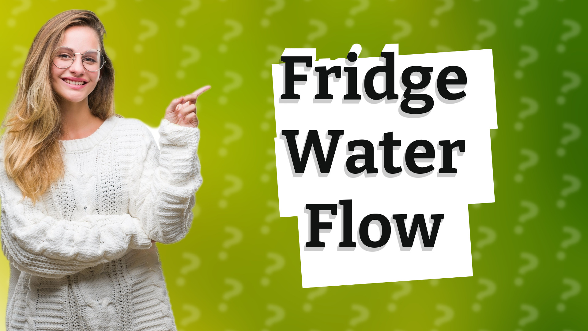 Fridge Water Flow