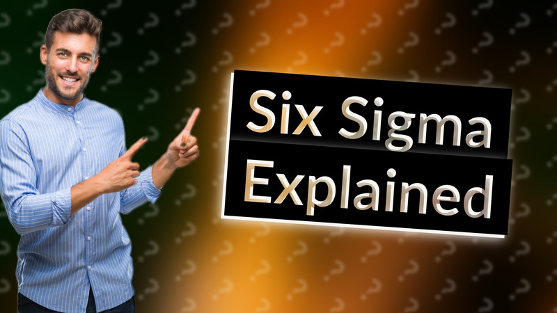 Six Sigma Explained