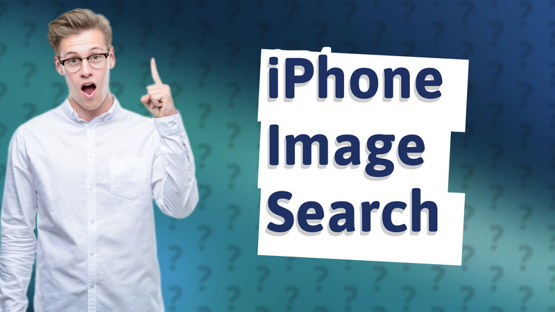 iPhone Image Search