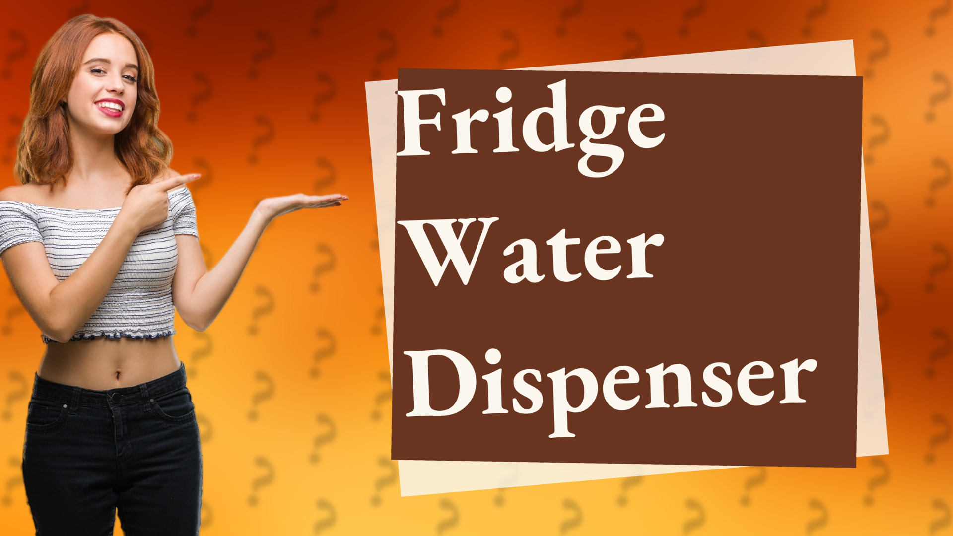 Fridge Water Dispenser