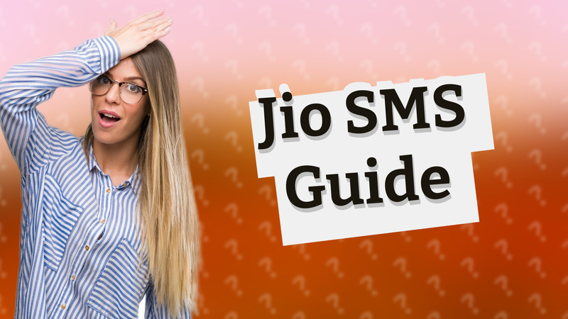 Jio SMS Guide