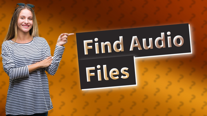 Find Audio Files