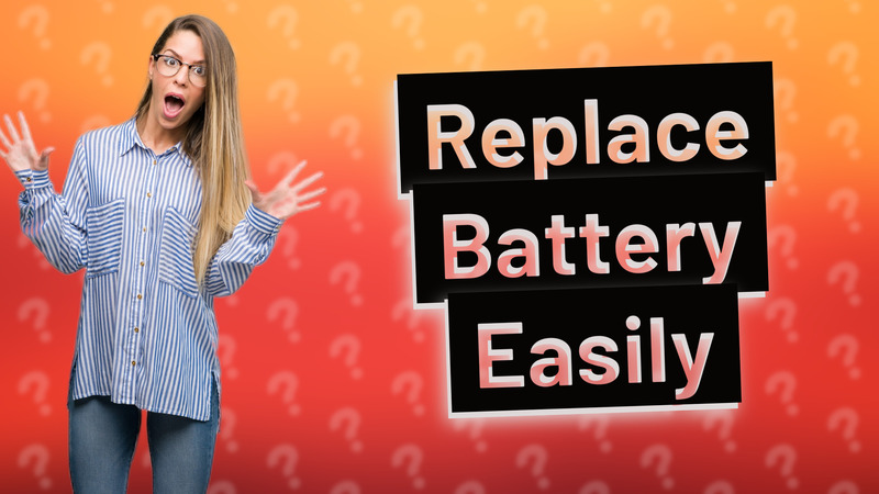 Replace Battery Easily