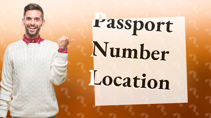 Passport Number Location