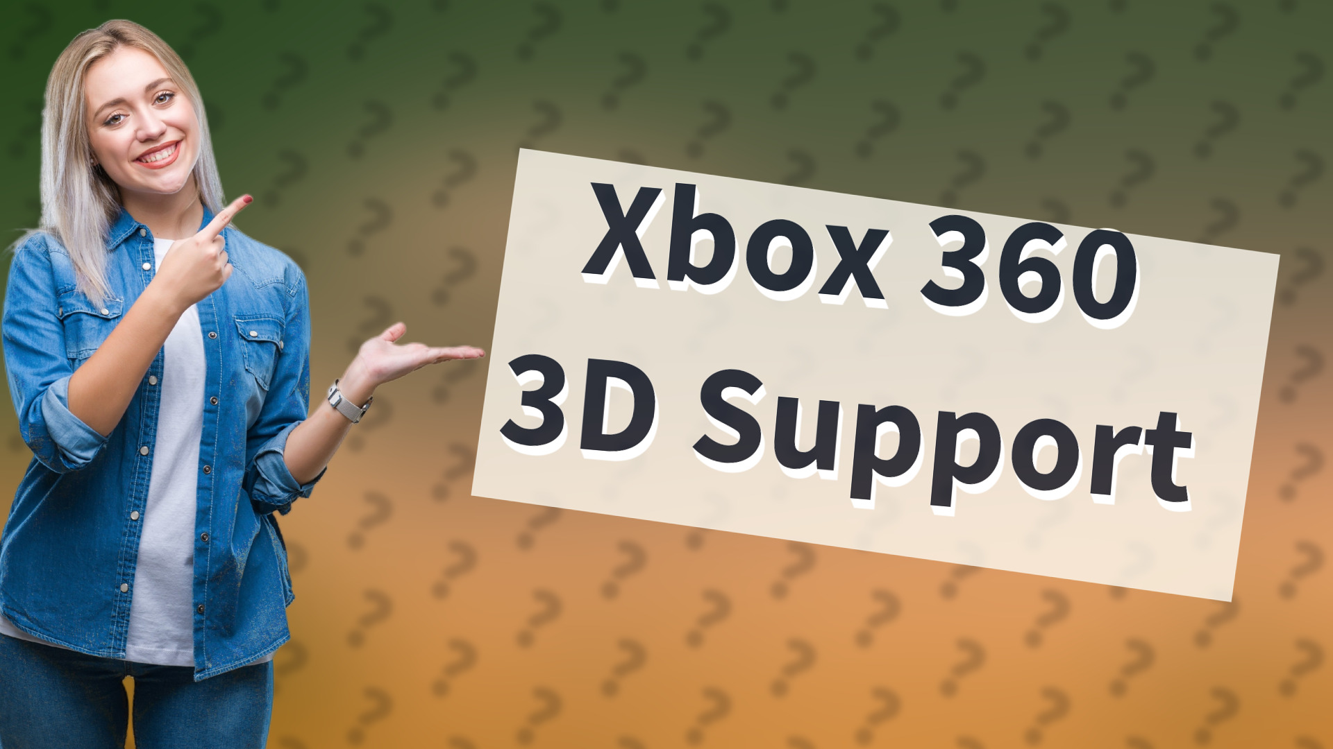 Xbox 360 3D Support