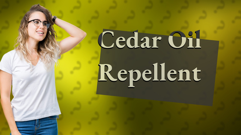 Cedar Oil Repellent