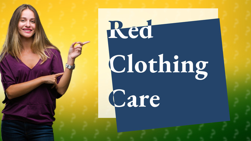 Red Clothing Care