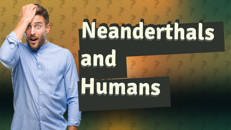 Neanderthals and Humans