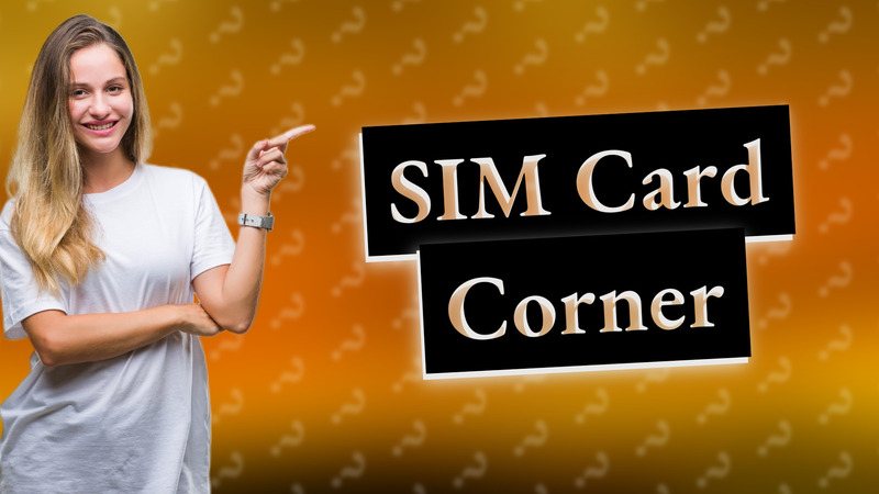 SIM Card Corner