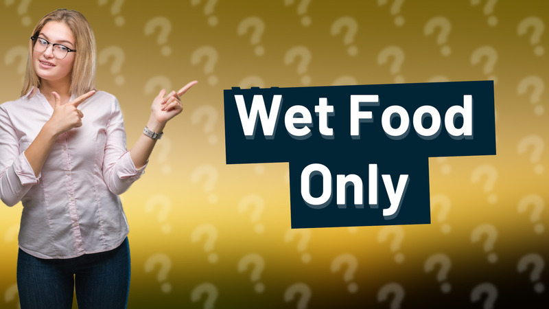 Wet Food Only