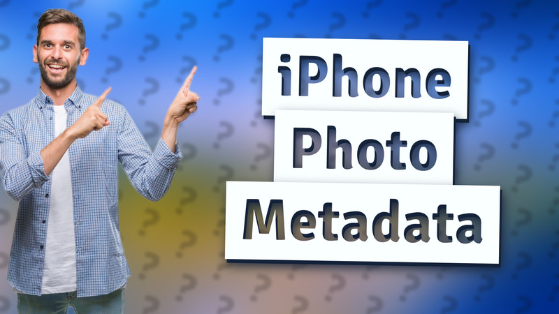 iPhone Photo Metadata