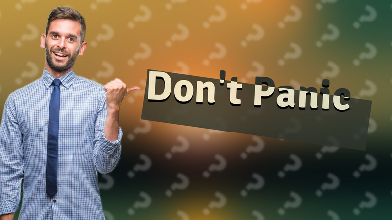 Don't Panic