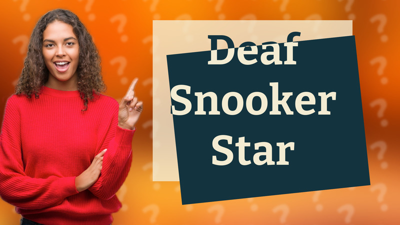 Deaf Snooker Star