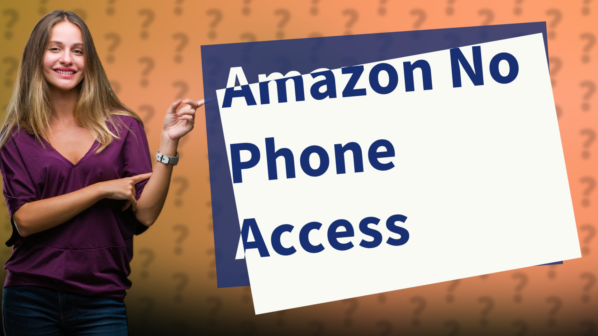 Amazon No Phone Access