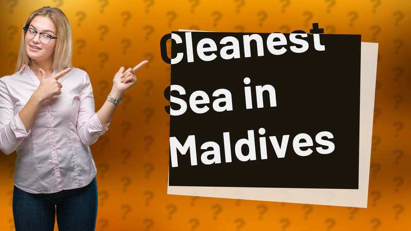 Cleanest Sea in Maldives