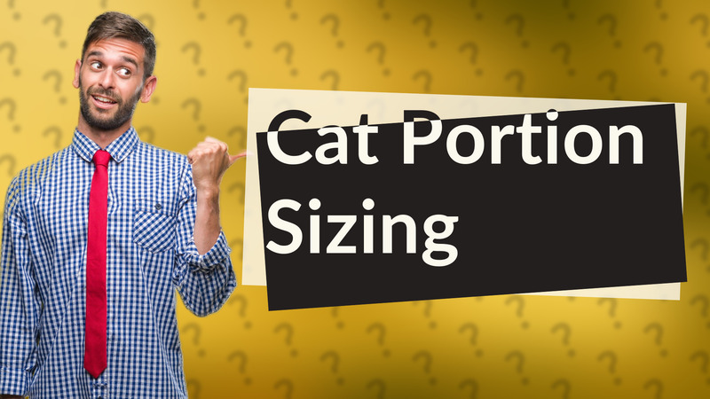 Cat Portion Sizing