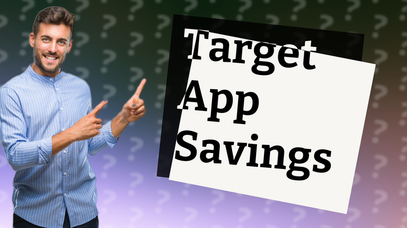 Target App Savings