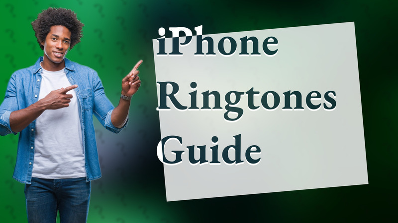 iPhone Ringtones Guide