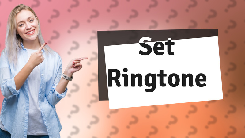 Set Ringtone
