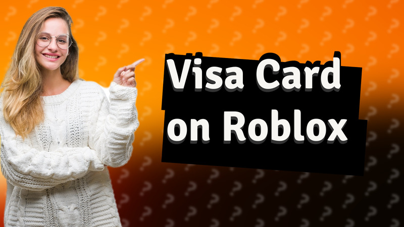 Visa Card on Roblox