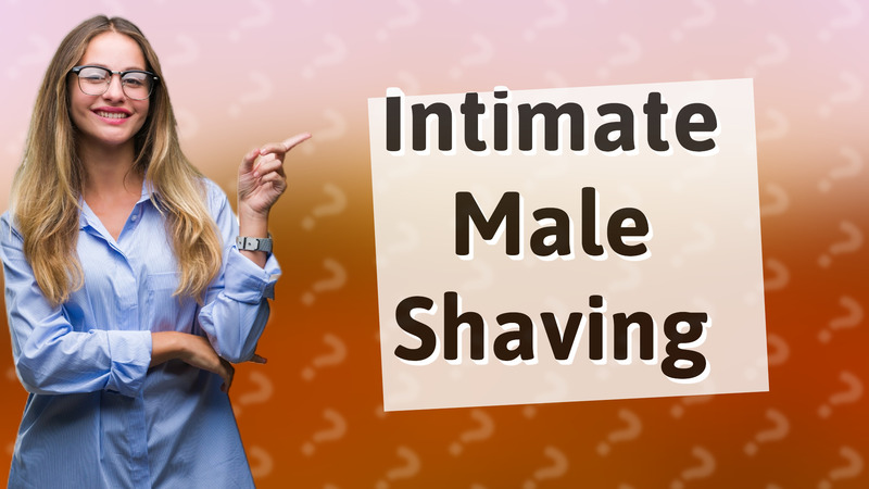 Intimate Male Shaving