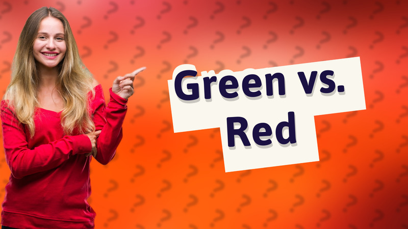 Green vs. Red
