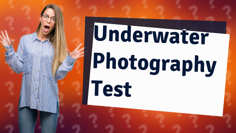 Underwater Photography Test