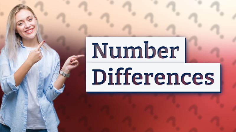 Number Differences
