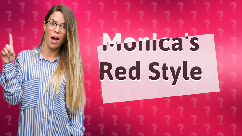 Monica's Red Style