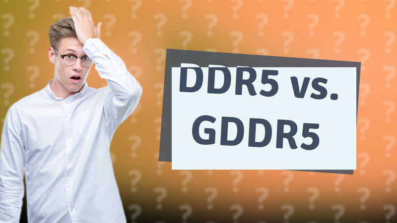 DDR5 vs. GDDR5
