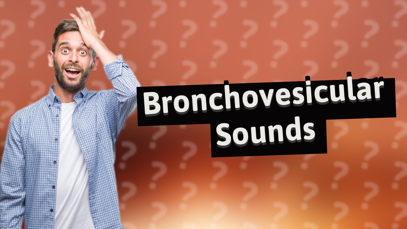 Bronchovesicular Sounds