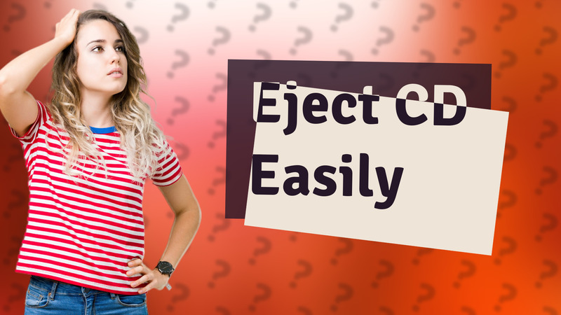 Eject CD Easily