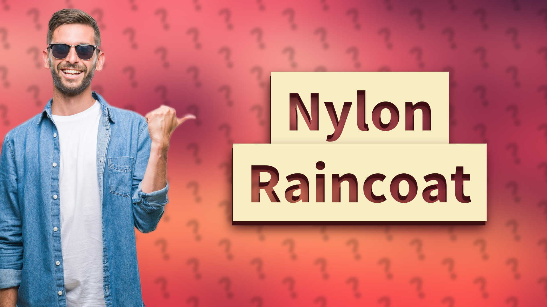 Nylon Raincoat