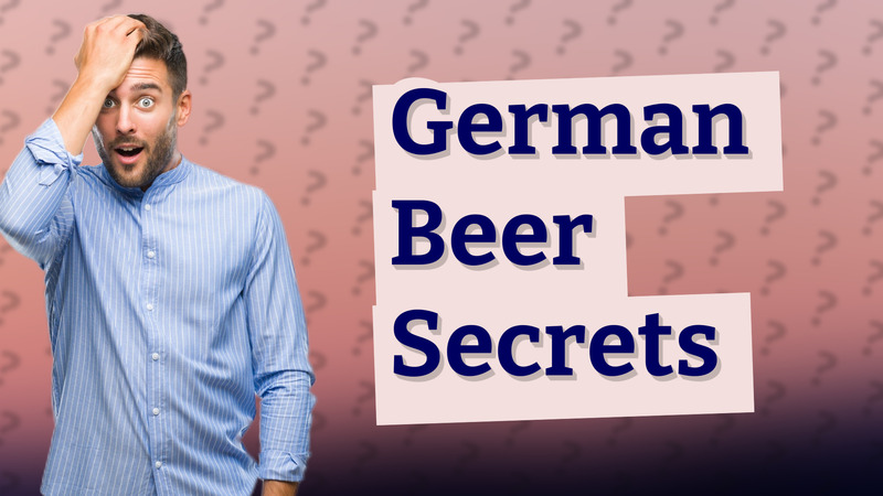 German Beer Secrets