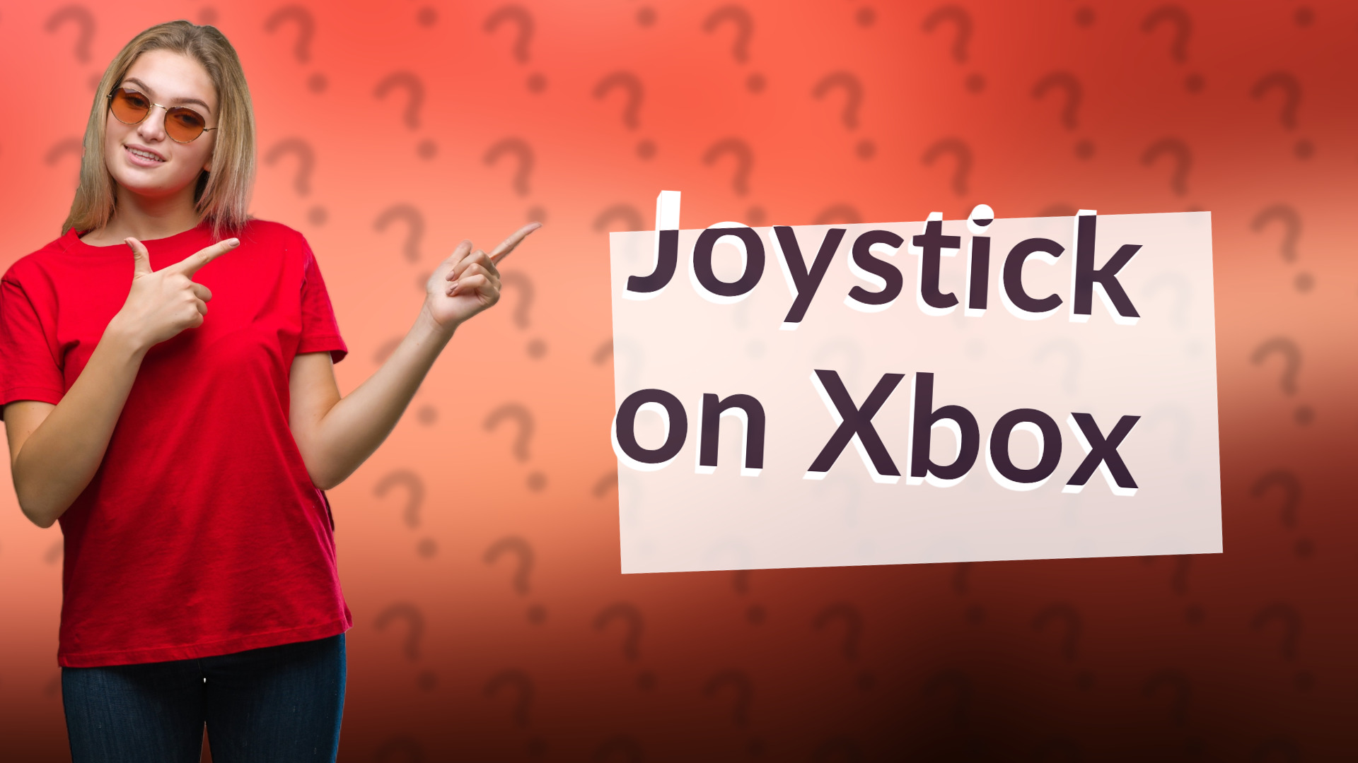 Joystick on Xbox
