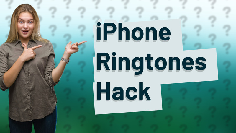 iPhone Ringtones Hack