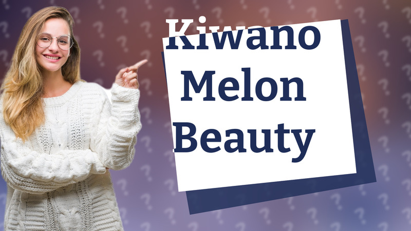 Kiwano Melon Beauty