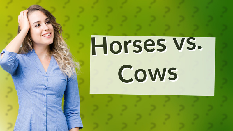 Horses vs. Cows