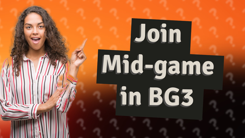 Join Mid-game in BG3