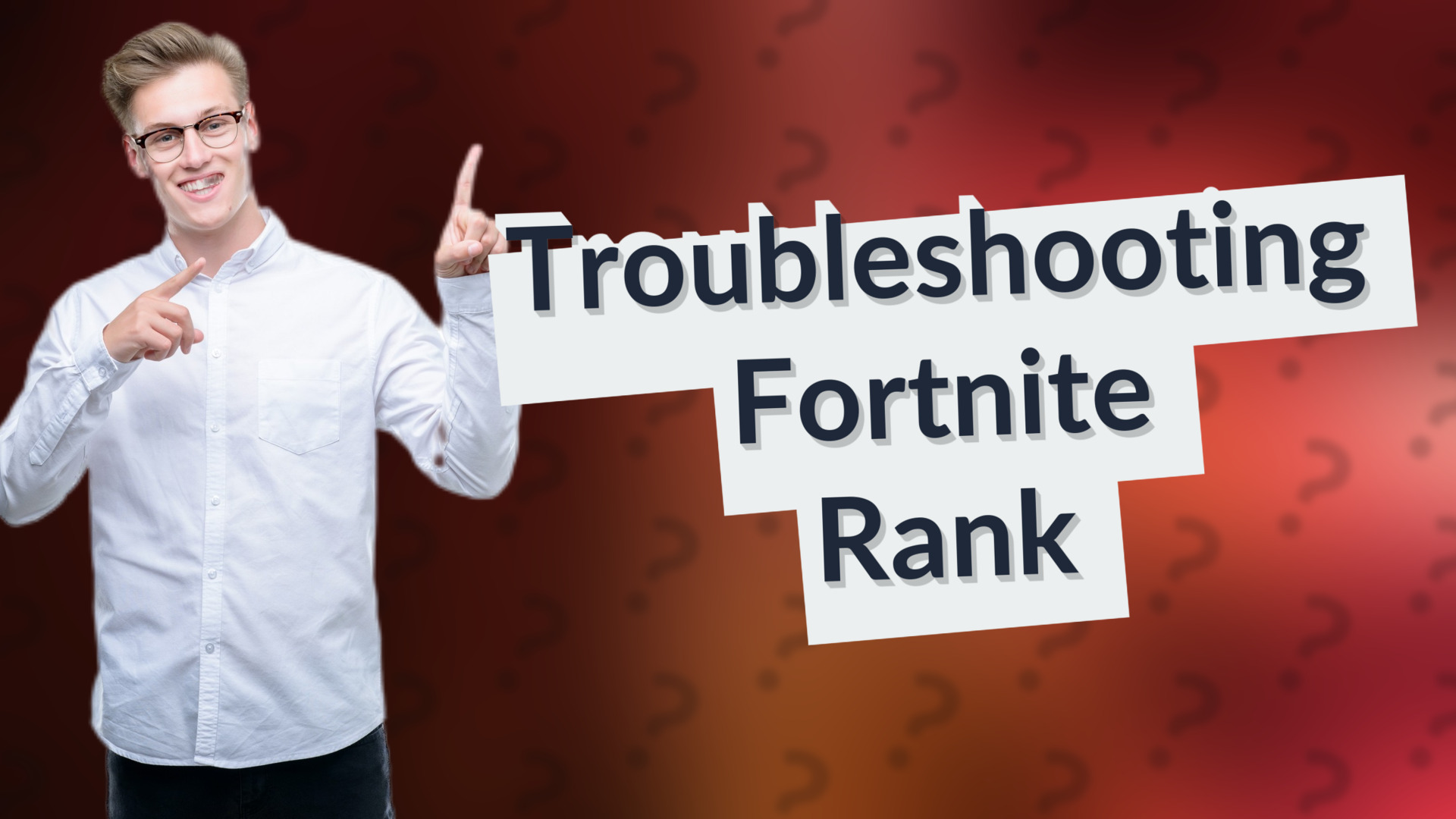 Troubleshooting Fortnite Rank