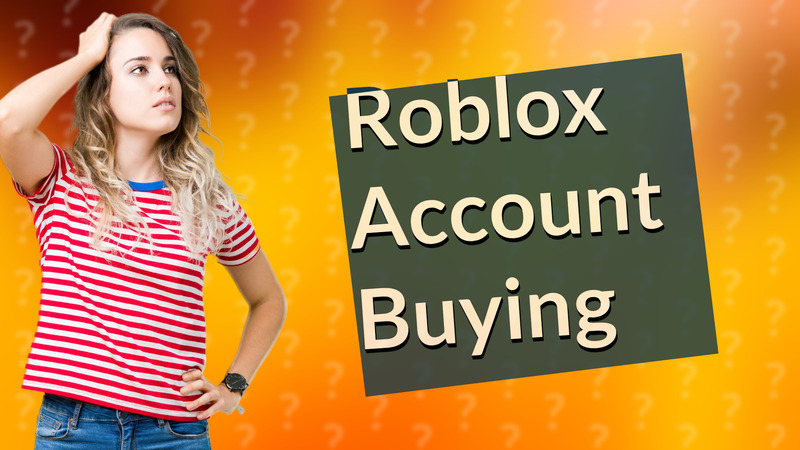 Roblox Account Buying
