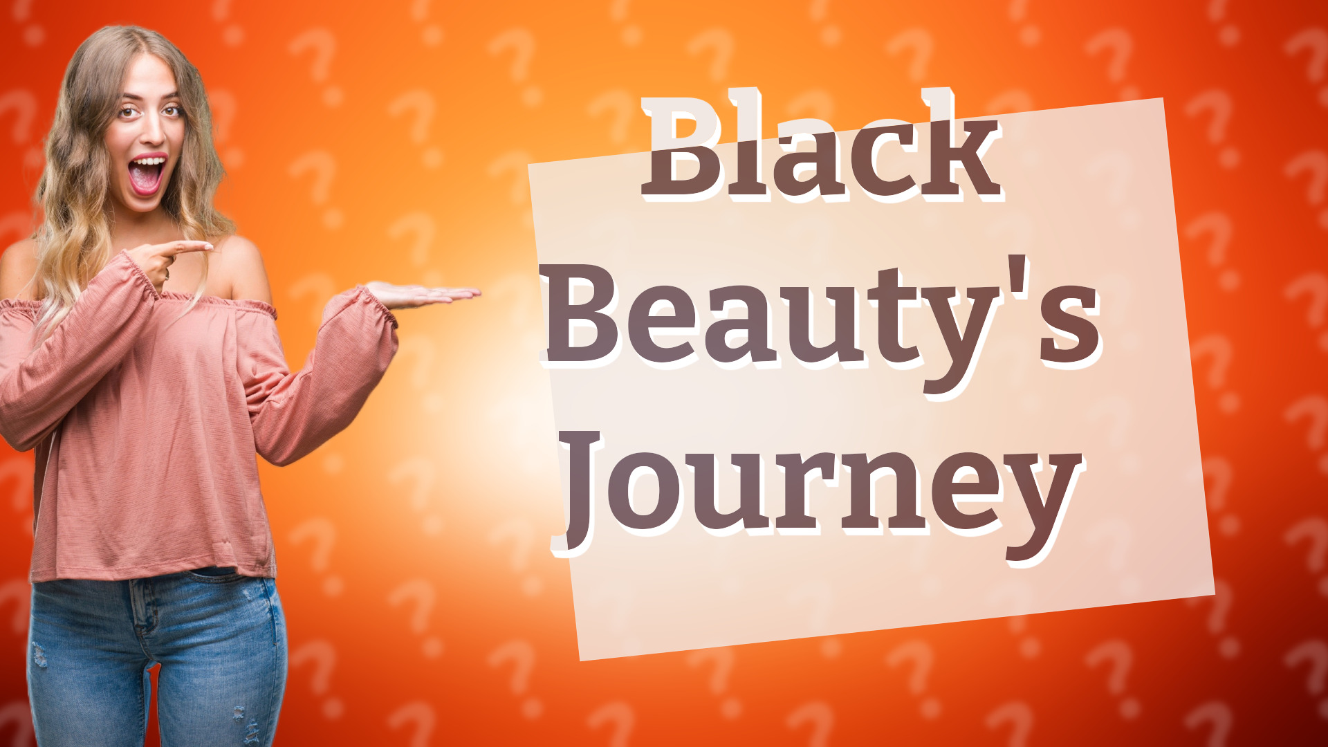 Black Beauty's Journey