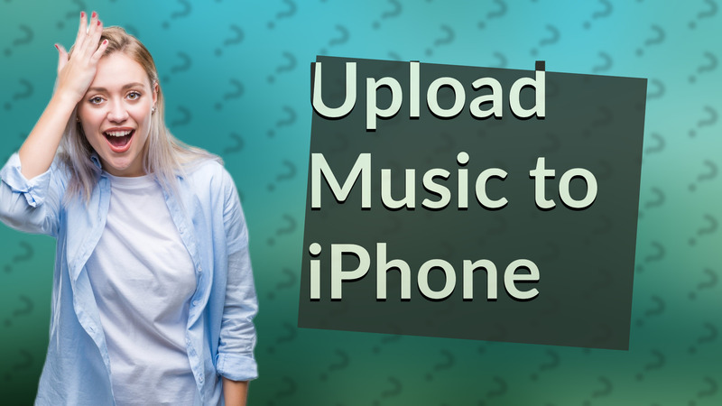 Upload Music to iPhone