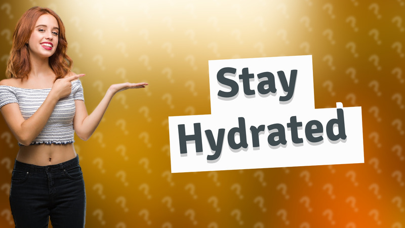 Stay Hydrated