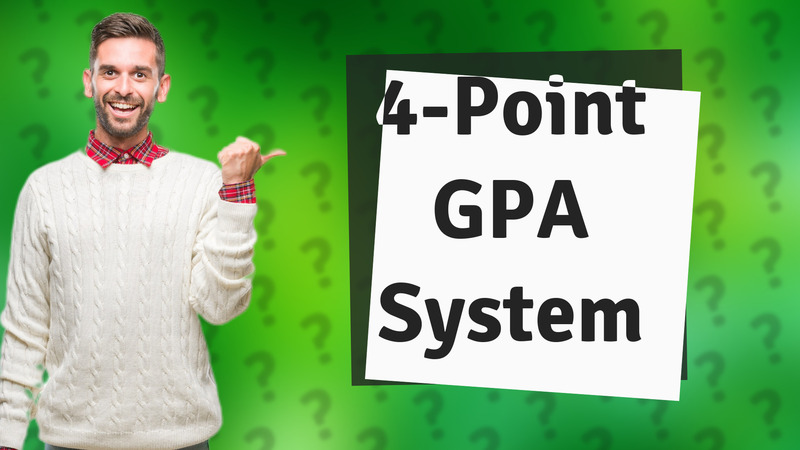 4-Point GPA System