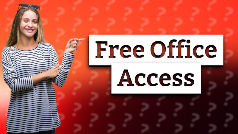 Free Office Access
