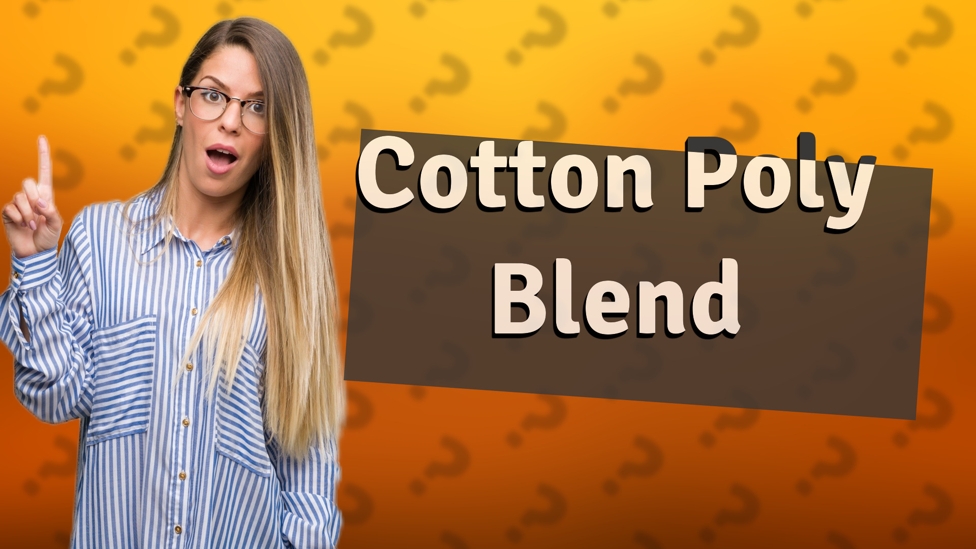 Cotton Poly Blend